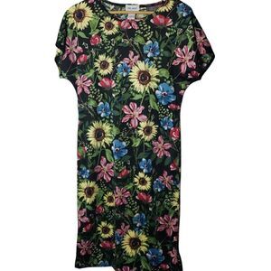 Vintage Vicki Wayne Floral Dress S